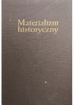 Materializm historyczny
