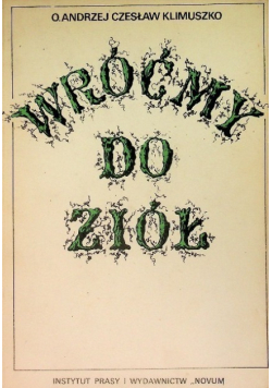 Wróćmy do ziół