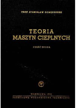 Teoria maszyn cieplnych Część II