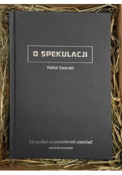 O spekulacji