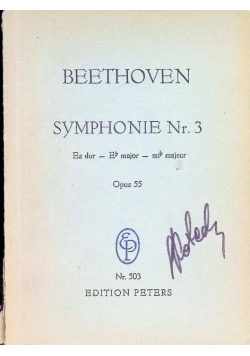 Symphonie Nr 3 Opus 55