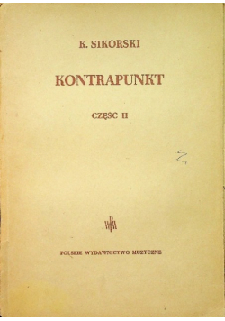 Kontrapunkt Część II