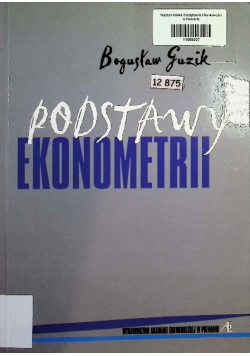 Podstawy ekonometrii