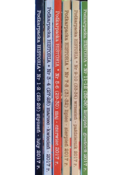 Podkarpacka historia dwumiesięcznik Nr 1 do 12 / 17