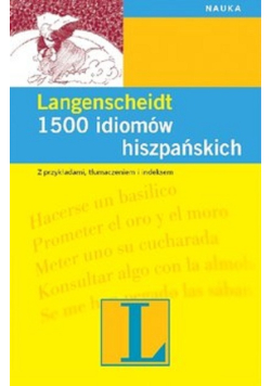 1500 idiomów hiszpańskich