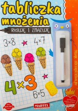 Rysuję i zmazuję. Tabliczka mnożenia