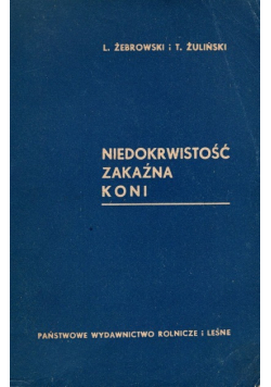 Niedokrwistość zakaźna koni