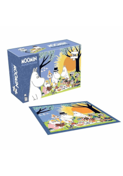 Puzzle podłogowe dla najmłodszych Muminki 36el