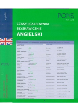 Czasy i czasowniki błyskawicznie Angielski
