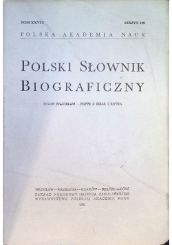 Polski Słownik Biograficzny Tom XXVI Zeszyt 109