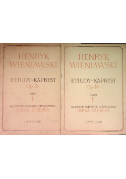 Etiudy - Kaprysy Tom 1 i 2