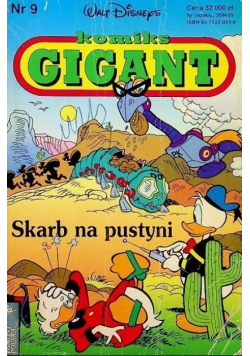 Komiks gigant Nr 9 Skarb na pustyni