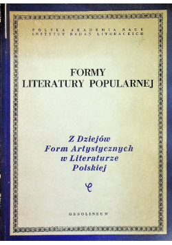 Formy literatury popularnej