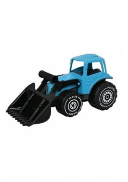 Traktor z ładowaczem 32cm turkusowy