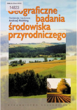 Geograficzne badania środowiska przyrodniczego
