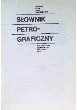 Słownik petrograficzny
