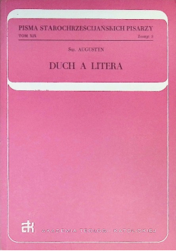 Duch a litera Tom XIX Zeszyt 3