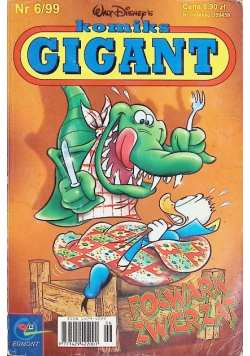 Komiks Gigant Nr  6/99 Folwark zwierząt