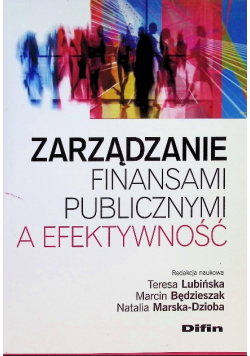 Zarządzanie finansami publicznymi a efektywność
