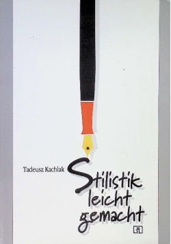Stilistik leicht gemacht