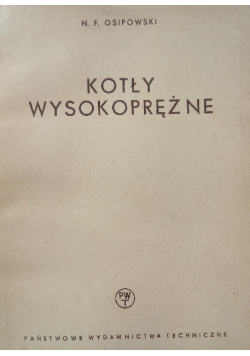 Kotły Wysokoprężne