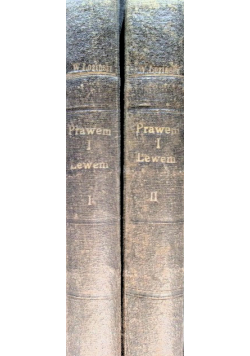 Prawem I Lewem Obyczaje Na Czerwonej Rusi Tom 1 i 2 1931 r