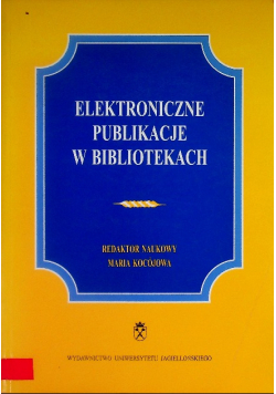 Elektroniczne publikacje w bibliotekach