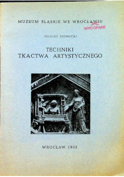 Techniki tkactwa artystycznego