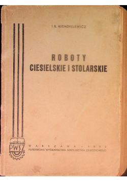 Roboty ciesielskie i stolarskie