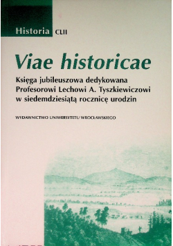 Historia viae historicae księga jubileuszowa