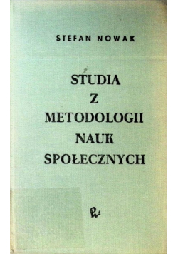 Studia z metodologii nauk społecznych