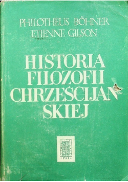 Historia filozofii chrześcijańskiej