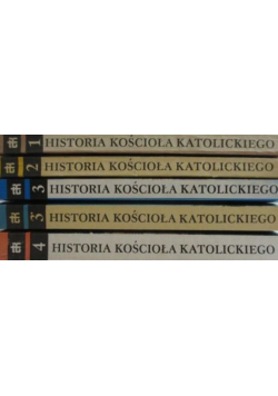 Historia kościoła Katolickiego Tom 1 do 4
