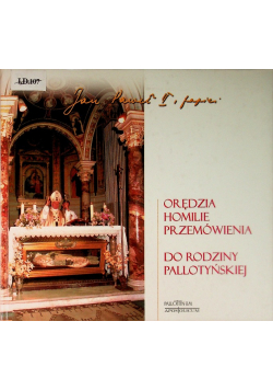 Orędzia, homilie, przemówienia