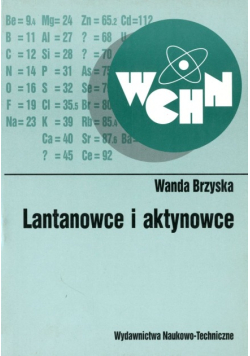 Lantanowce i aktynowce
