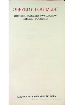 Obrzędy pogrzebu