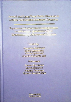 Annual and long term public finances in Central Europe and eastern european countries