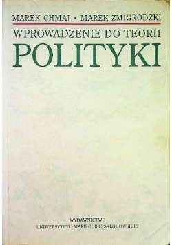 Wprowadzenie do teorii polityki