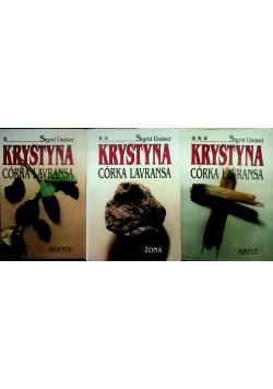 Krystyna córka Lavransa Tom I do III