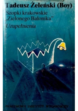 Szopki krakowskie  "Zielonego Balonika" uzupełnienia