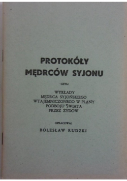 Protokóły mędrców syjonu
