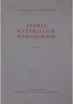 Teoria materiałów wybuchowych