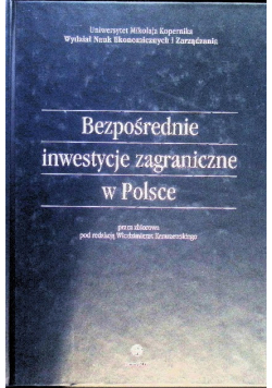 Bezpośrednie inwestycje zagraniczne