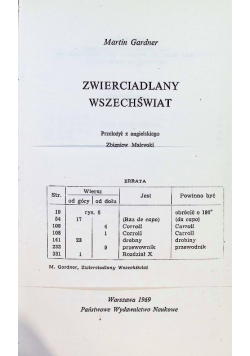 Zwierciadlany Wszechświat