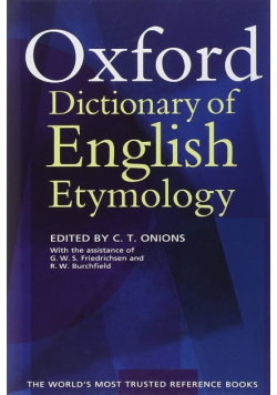 The Oxford Dictionary of English Etymology
