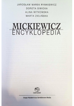 Mickiewicz, encyklopedia