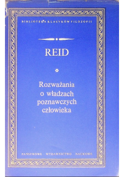 Rozważania o władzach poznawczych człowieka
