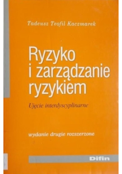 Ryzyko i zarządzanie ryzykiem