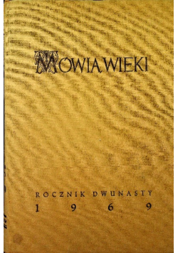 Mówią Wieki rocznik dwunasty