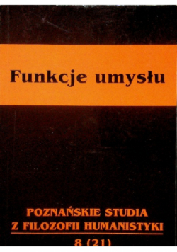 Funkcje umysłu